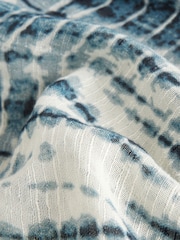 Blue Tie Dye Overhead Kaftan - Image 7 of 8