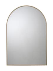 CROYDEX Brass Arched Framed Mirror - Image 2 of 4