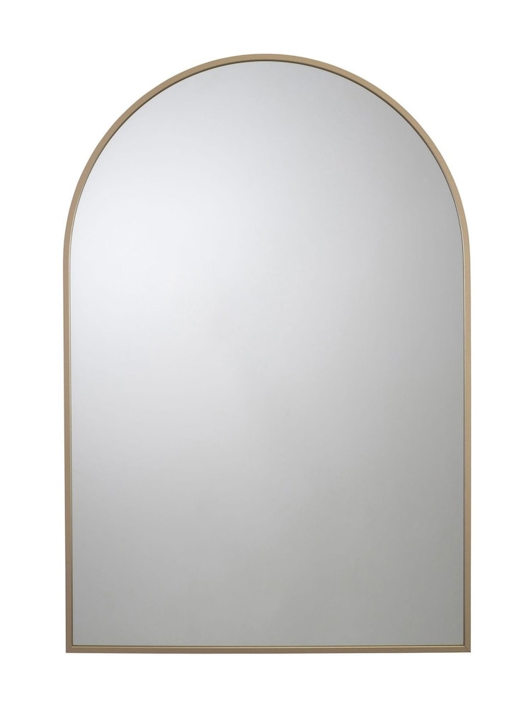 CROYDEX Brass Arched Framed Mirror - Image 2 of 4 CROYDEX Brass Arched Framed Mirror - Image 2 of 4