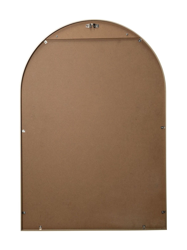 CROYDEX Brass Arched Framed Mirror - Image 4 of 4 CROYDEX Brass Arched Framed Mirror - Image 4 of 4