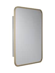 CROYDEX Brass Framed Single Bathroom Cabinet - Image 4 of 4