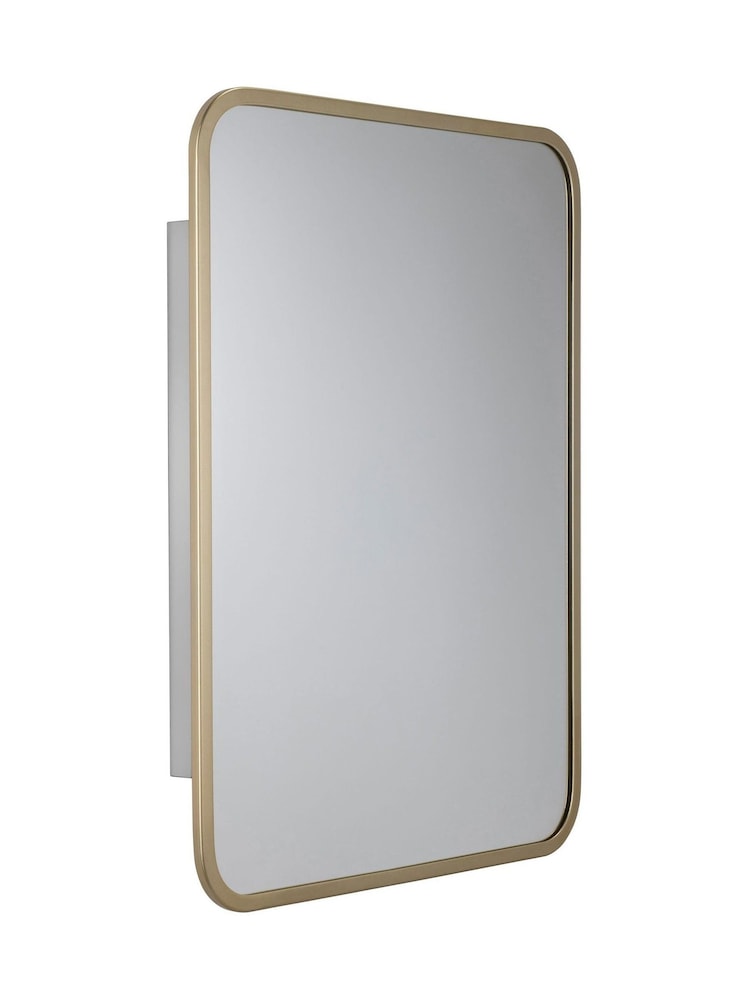 CROYDEX Brass Framed Single Bathroom Cabinet - Image 4 of 4