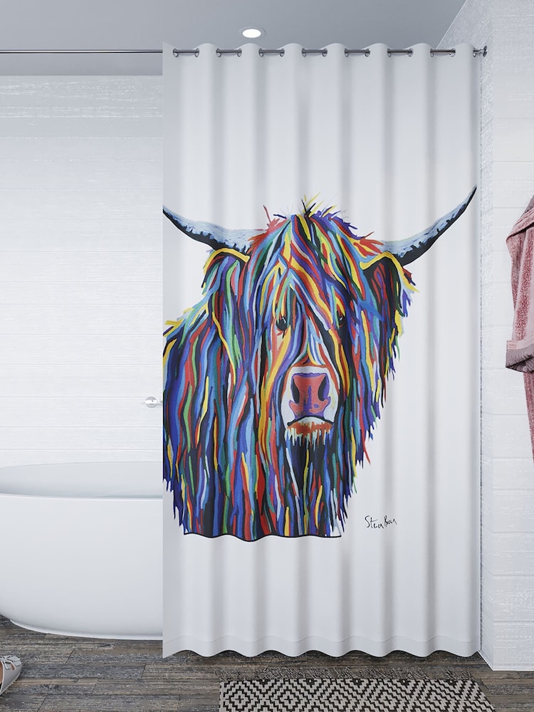 CROYDEX Angus MccCoo Shower Curtain - Image 1 of 3
