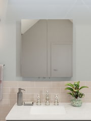 CROYDEX White Dawley Double Bathroom Cabinet - Image 1 of 4
