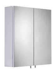 CROYDEX White Dawley Double Bathroom Cabinet - Image 4 of 4