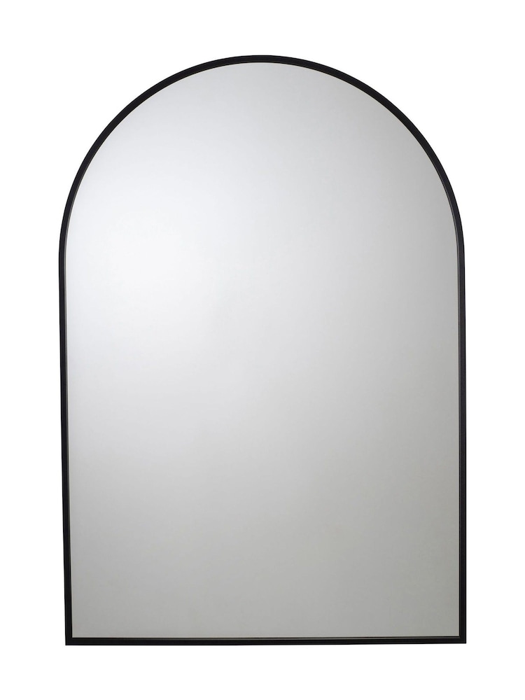 CROYDEX Black Arched Framed Mirror - Image 2 of 4