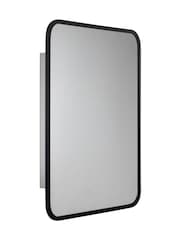 CROYDEX Black Framed Single Bathroom Cabinet - Image 3 of 4