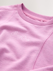Purple Sports Club Sweatshirt (3-16yrs) - Image 7 of 8