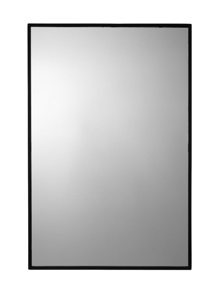 CROYDEX Black Rectangular Mirrored Shelf - Image 2 of 4