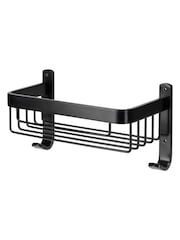 CROYDEX Black Aluminium Shower Wall Basket - Image 2 of 3