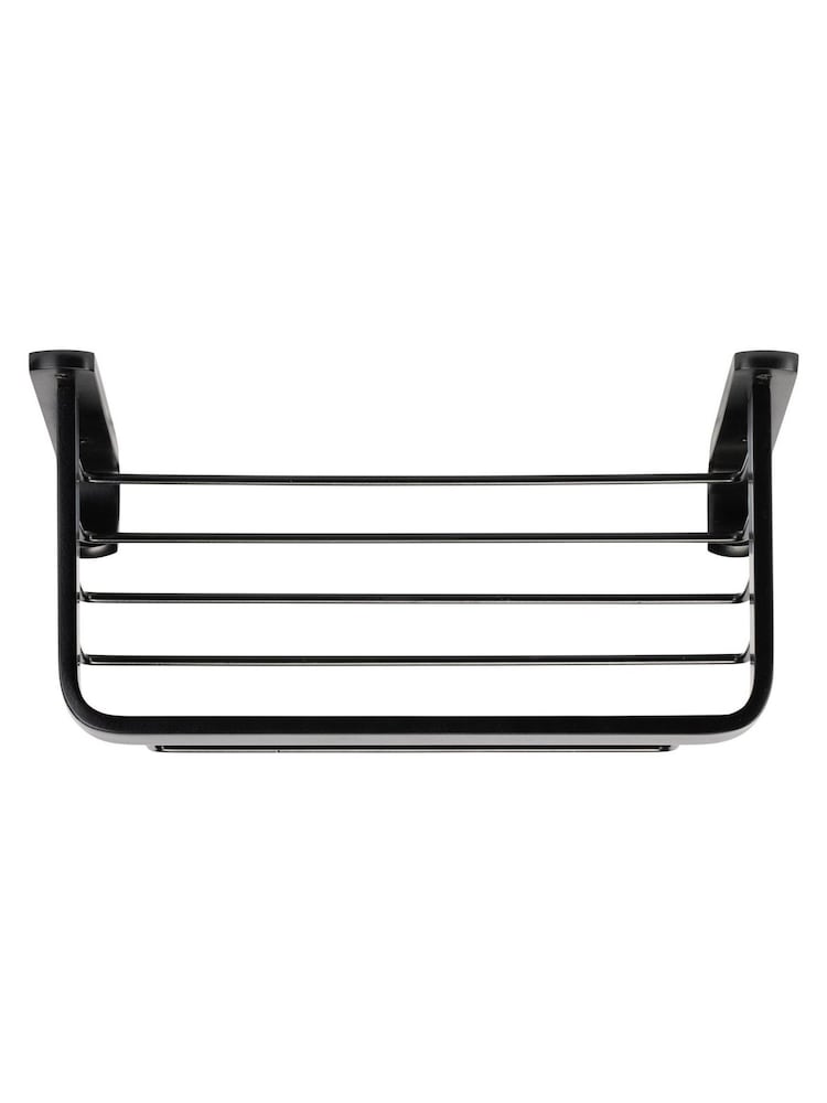 CROYDEX Black Aluminium Shower Wall Basket - Image 3 of 3