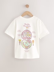 White Polly Pocket License T-Shirt (3-16yrs) - Image 6 of 8