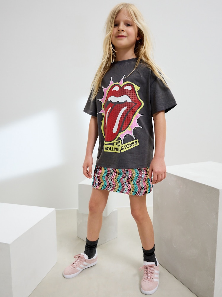 Gris antracita - The Rolling Stones License Band T-Shirt (3-16yrs) - Imagen 2 de 6