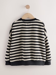 Monochrom - Gemütliches, geripptes Oversize-Sweatshirt (3 – 16 Jahre) - Bild 6 von 8