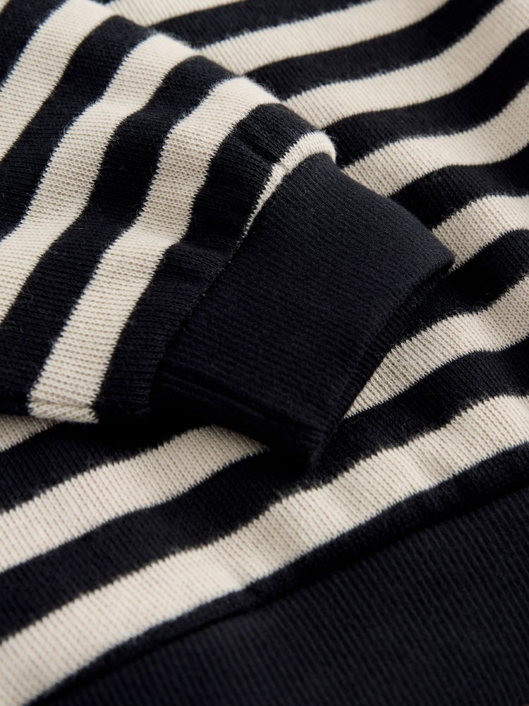 Monochrom - Gemütliches, geripptes Oversize-Sweatshirt (3 – 16 Jahre) - Bild 8 von 8