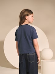 Azul - Sequin Butterfly Print T-Shirt (3-12yrs) - Imagen 3 de 8
