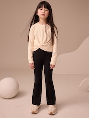 White/Pink Wrap Front Long Sleeve Tops 2 Pack (3-16yrs) - Image 7 of 9