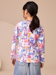 Pink/Blue Unicorn Long Sleeve Tops 4 Pack (3-16yrs) - Image 13 of 14