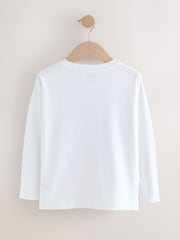 Pink/Blue Unicorn Long Sleeve Tops 4 Pack (3-16yrs) - Image 6 of 14
