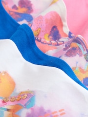 Pink/Blue Unicorn Long Sleeve Tops 4 Pack (3-16yrs) - Image 7 of 14