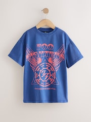 Blue Foo-Fighters License Band T-Shirt (3-16yrs) - Image 4 of 7