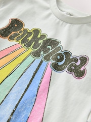 Ecru Oversized License Floyd Band T-Shirt (3-16yrs) - Image 7 of 8