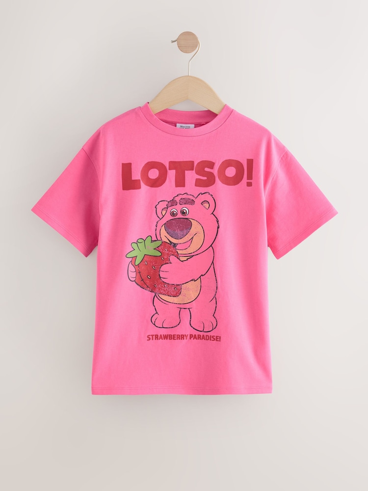 Pink Oversized Toy Story License T-Shirt (3-16yrs) - Image 1 of 4