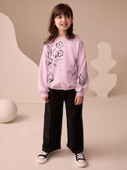 Rosa geblümt - Print Long Sleeve Top (3-16yrs) - Bild 2 von 9