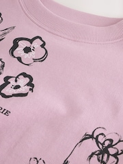 Rosa geblümt - Print Long Sleeve Top (3-16yrs) - Bild 7 von 9