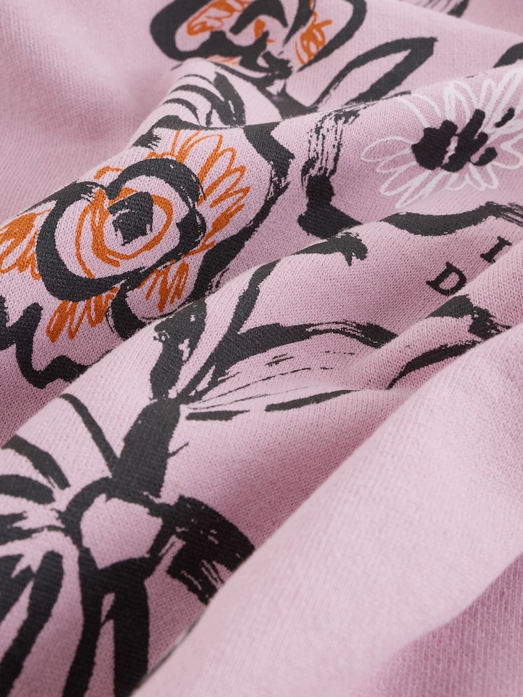 Rosa geblümt - Print Long Sleeve Top (3-16yrs) - Bild 9 von 9