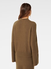 Forever New Brown Layla Co-ord Jumper - Image 2 of 5