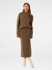 Forever New Brown Layla Co-ord Jumper - Image 3 of 5