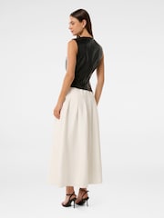 Forever New Black Jinnie Mixed Fabric Maxi Dress - Image 2 of 4