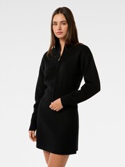 Forever New Black Tia Zip Co-ord Cardigan - Image 4 of 5