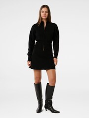 Forever New Black Tia Zip Co-ord Cardigan - Image 5 of 5