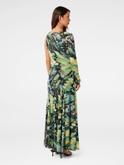 Forever New Yellow Nancie One Sleeves Cut Out Maxi Dress - Image 2 of 4