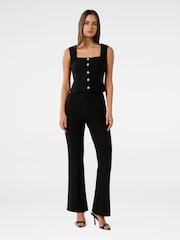 Forever New Black Layla Lace Bustier Top - Image 4 of 5