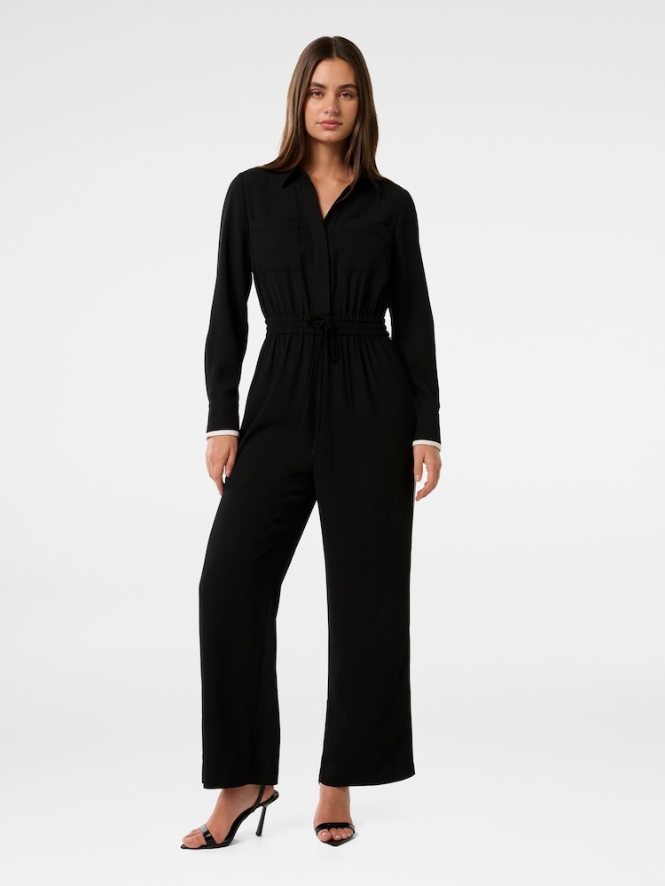 Forever New Maddi Contrast Striped Jumpsuit - Imagen 1 de 4 Forever New Maddi Contrast Striped Jumpsuit - Imagen 1 de 4