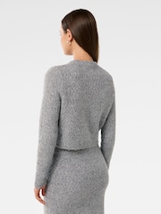 Forever New Grey Sasha Boucle Co-ord Cardigan - Image 2 of 5