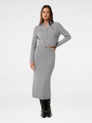 Forever New Grey Sasha Boucle Co-ord Cardigan - Image 5 of 5