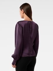 Forever New Rahnee Gerafftes Top - Bild 2 von 5