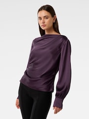 Forever New Rahnee Gerafftes Top - Bild 3 von 5