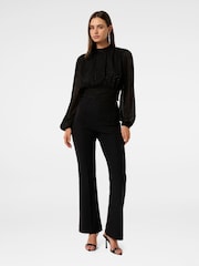 Forever New Black Macy Metallic Top - Image 5 of 5