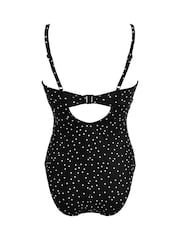 Pour Moi Black Getaway Lightly Padded Underwired Swimsuit - Image 4 of 4