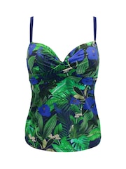 Sininen - Pour Moi Palermo Underwired Pehmustettu Tankini - Kuva 4 / 5