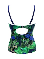 Sininen - Pour Moi Palermo Underwired Pehmustettu Tankini - Kuva 5 / 5