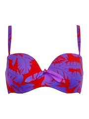 Pour Moi Purple Strapless Heatwave Bikini Top - Image 3 of 4