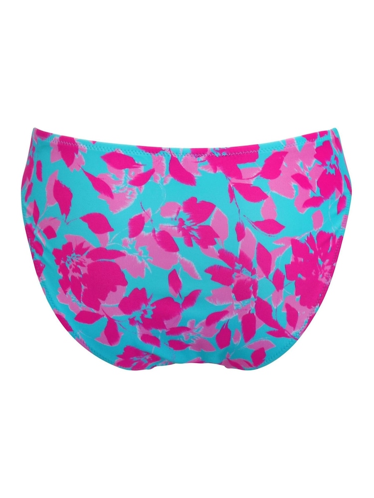Azul - Pour Moi Ocean Breeze Frill Foldover Bikini Bottoms - Imagen 4 de 4 Azul - Pour Moi Ocean Breeze Frill Foldover Bikini Bottoms - Imagen 4 de 4