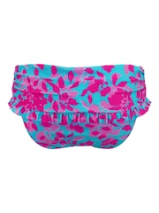 Pour Moi Blue Roll Top Ocean Breeze Frill Foldover Briefs - Image 4 of 4