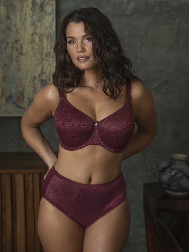 Fantasie Red Demure Underwire Moulded Non Padded Nude Bra - Image 1 of 5